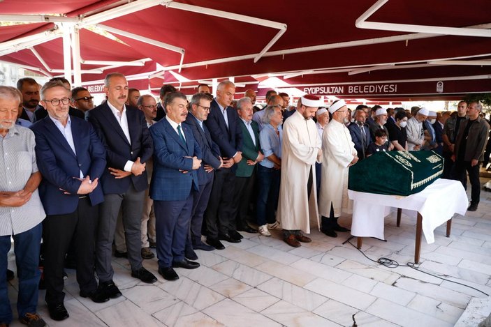 Cumhurbaşkanı Erdoğan, Rasim Özdenören'in cenaze törenine katıldı