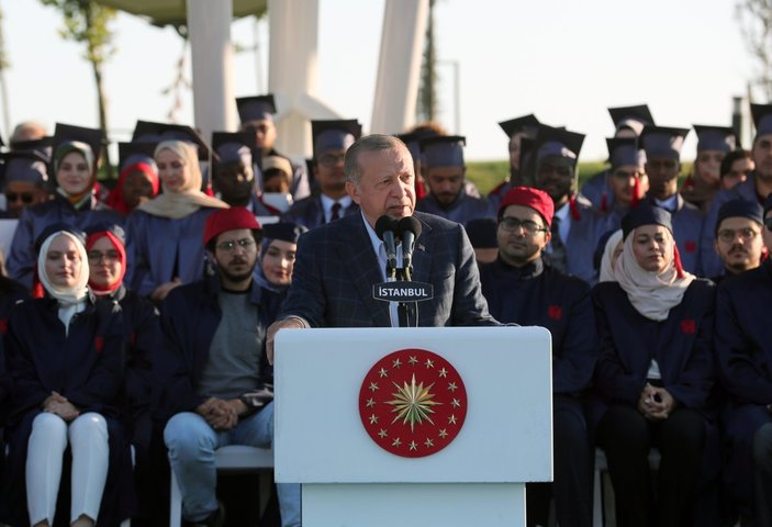 Cumhurbaşkanı Erdoğan'dan terörle mücadelede kararlılık mesajı