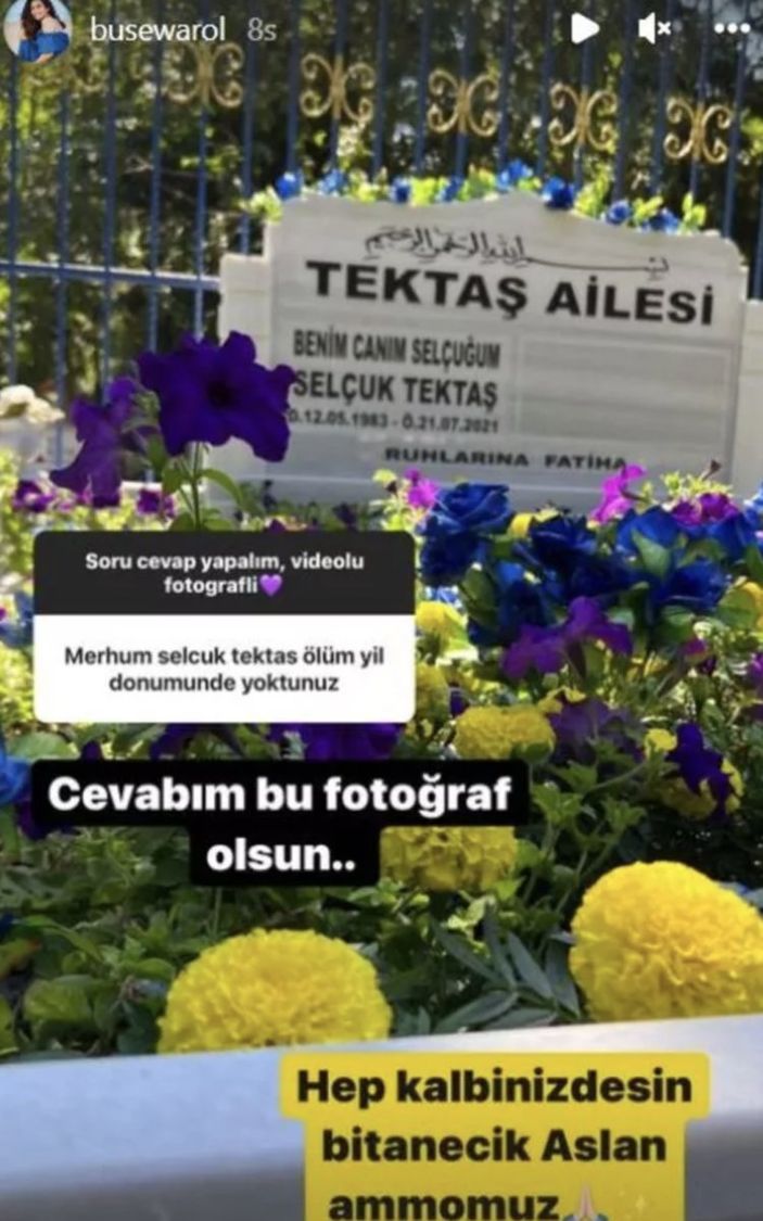 Mezarlığı gitmediği iddia edilmişti! Alişan'ın eşi Buse Varol'dan o iddialara fotoğraflı yanıt...