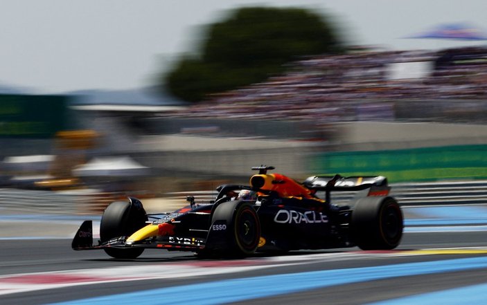 Fransa GP'de kazanan Verstappen