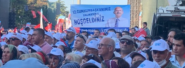 Kemal Kılıçdaroğlu Balıkesir'de konuştu
