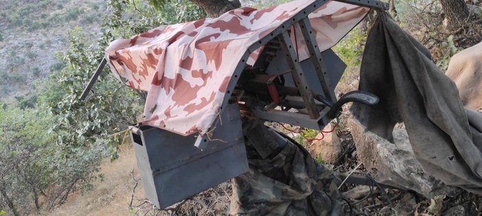 Pençe-Kilit Operasyonu bölgesinde PKK’ya ait mühimmat bulundu