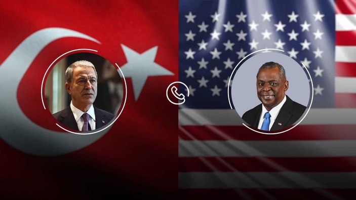 Hulusi Akar, ABD'li mevkidaşı Lloyd Austin ile görüştü
