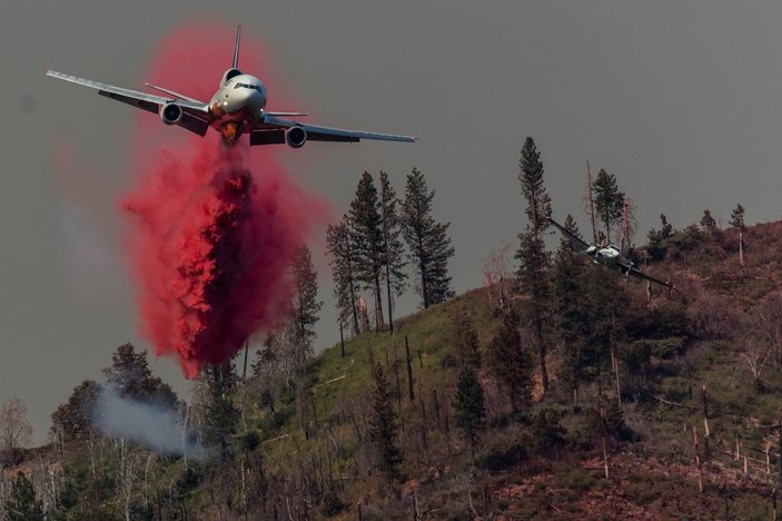 Kaliforniya'da orman yangınları devam ediyor