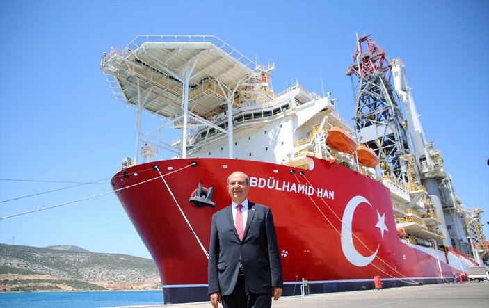 Ersin Tatar'dan, Abdülhamid Han sondaj gemisi değerlendirmesi