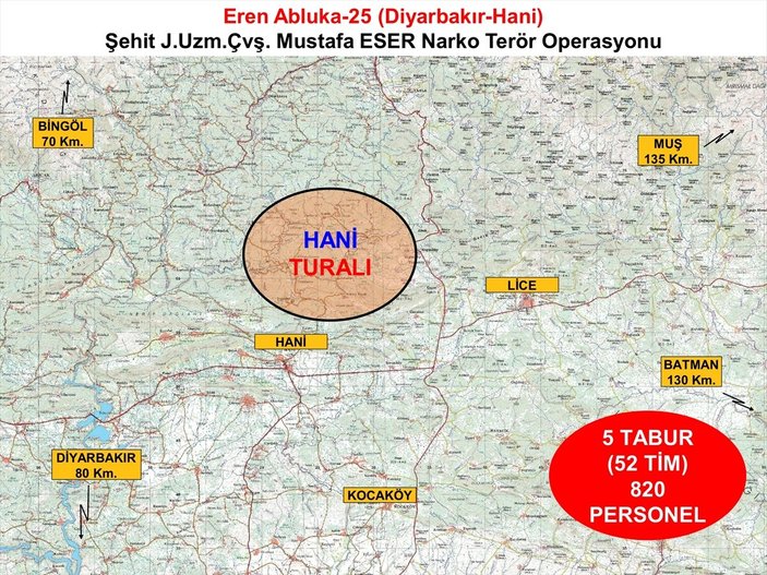 Diyarbakır'da 'Eren Abluka-25 Narko Operasyonu' başlatıldı