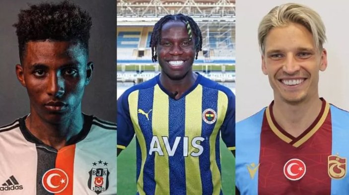 4 büyüklerin yeni transferleri ve takımlardan ayrılan futbolcular! 2022-2023 sezonu..