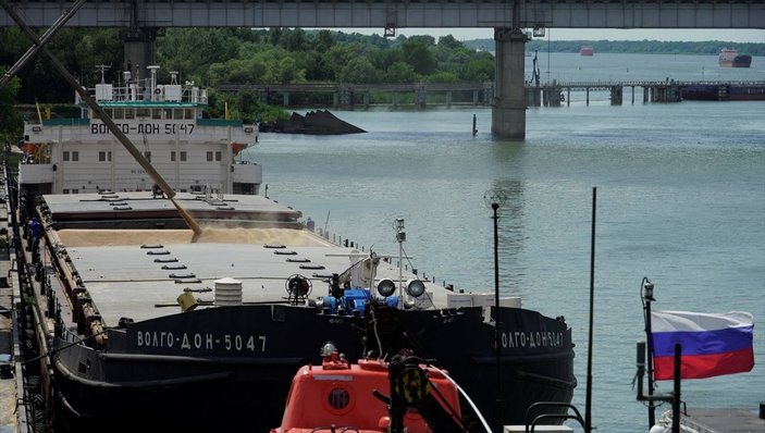 Ukrayna'nın ardından Rusya'da da tahıllar gemilere yükleniyor