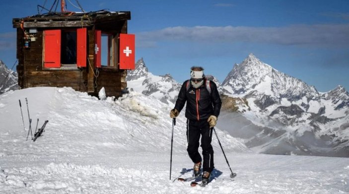 Alpler'deki buzullar eriyince İtalya-İsviçre sınırı yer değiştirdi