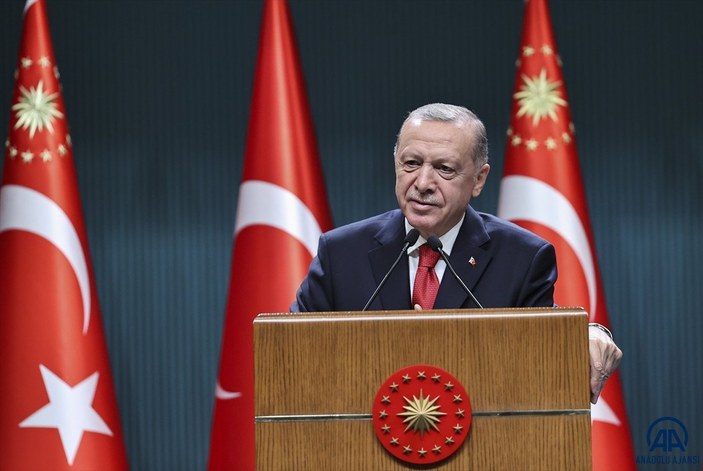 Cumhurbaşkanı Erdoğan: Sıkıntıların üstesinden çalışarak ve azmederek geleceğiz