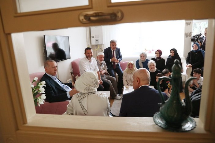 Cumhurbaşkanı Erdoğan’ı evinde ağırlayan aile: Onur duyduk