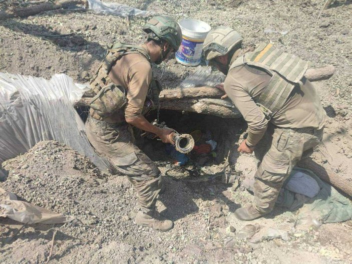 Pençe-Kilit Operasyonu bölgesinde PKK’ya ait mühimmat bulundu