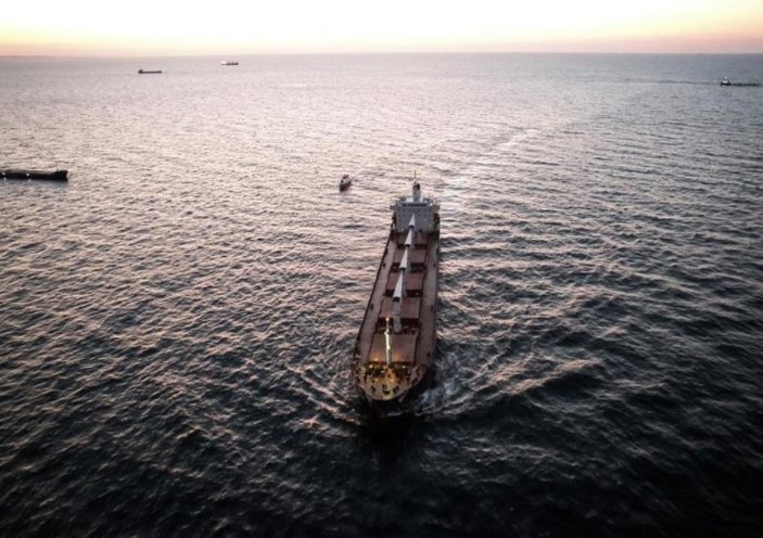 Odessa'dan çıkan Ukrayna gemisi yarın İstanbul'da denetlenecek