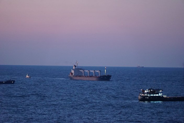 Odessa'dan çıkan Ukrayna gemisi yarın İstanbul'da denetlenecek