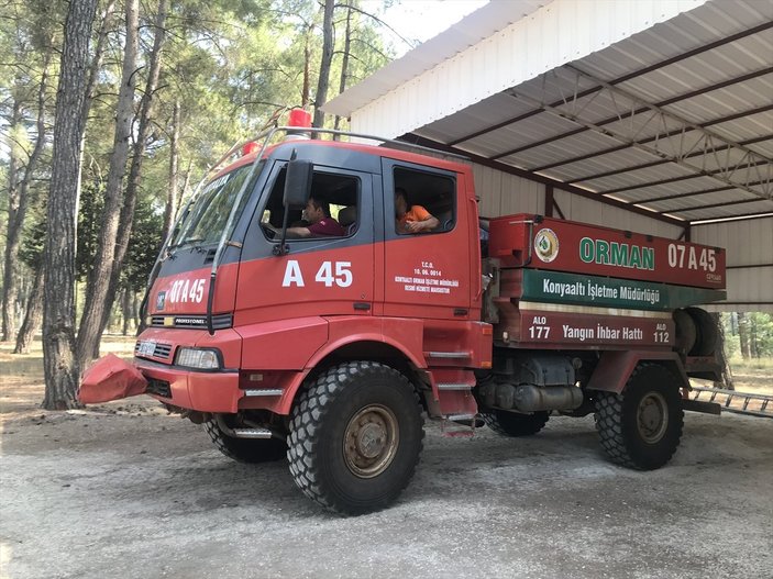 Antalya orman teşkilatı yangınlara karşı teyakkuzda