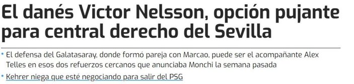 Sevilla bu kez de Nelsson'u istiyor
