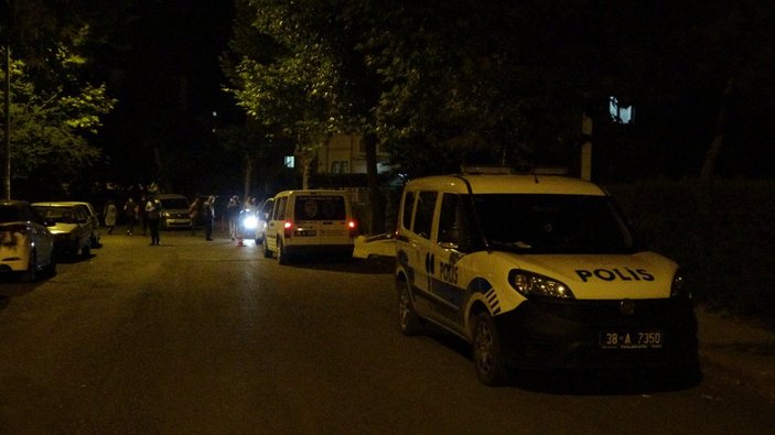 Kayseri'de silahlı saldırıda 1 kişi yaralandı
