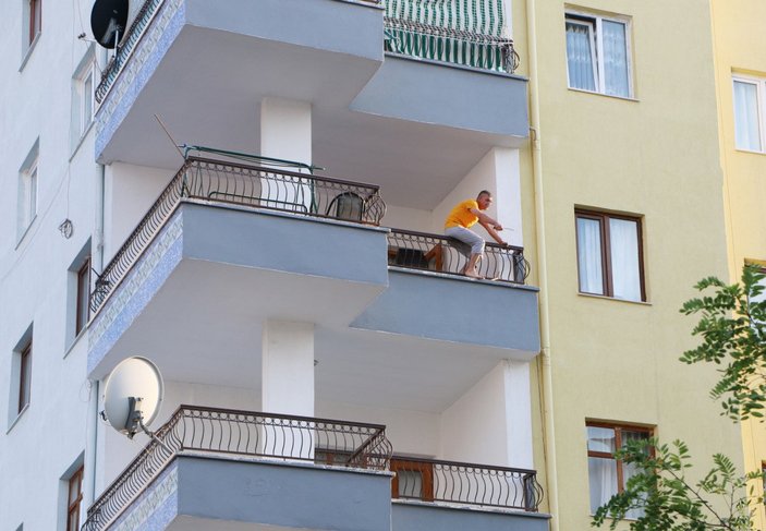 Aksaray’da intihar girişiminde bulunan oğluna 'atla, geber' dedi