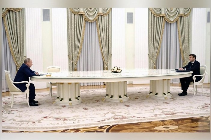 Vladimir Putin, uzun masasını bu sefer kurdurmadı