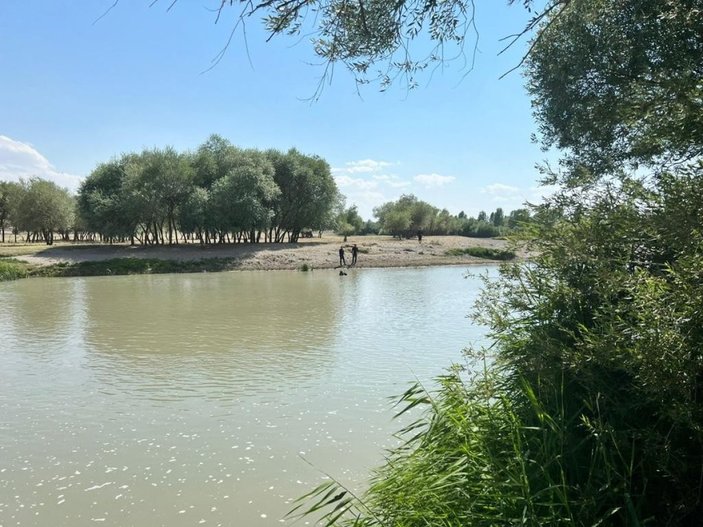 Aras Nehri'ne düşen çocuğunu kurtarmaya çalışan anne akıntıya kapılarak boğuldu
