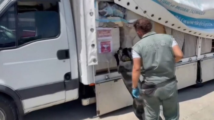Kahramanmaraş'ta 117 kilogram esrar ele geçirildi