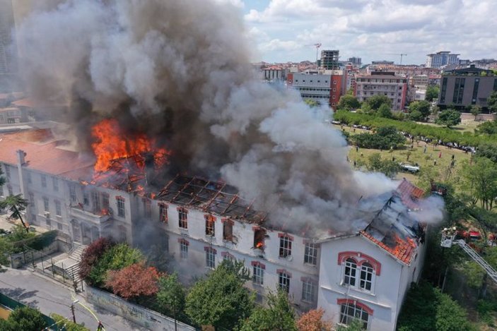 Balıklı Rum Hastanesi’nin yangın bölümü 3 ay ile 6 ay arasında tamamlanacak