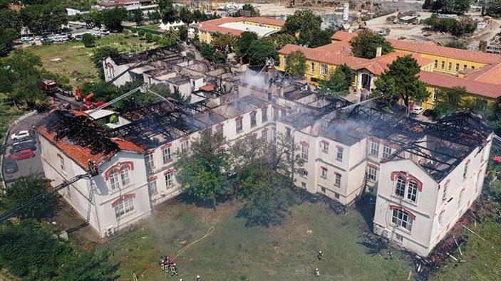 Balıklı Rum Hastanesi’nin yangın bölümü 3 ay ile 6 ay arasında tamamlanacak
