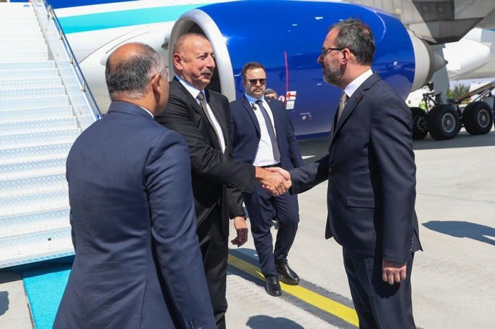 Azerbaycan Cumhurbaşkanı İlham Aliyev, Konya’ya geldi