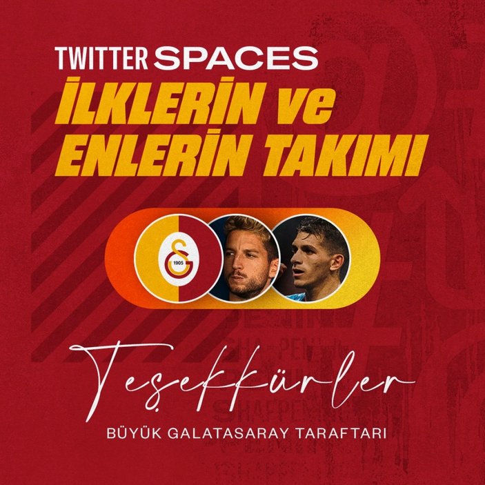 Galatasaray, transfer duyurusuyla tarihe geçti