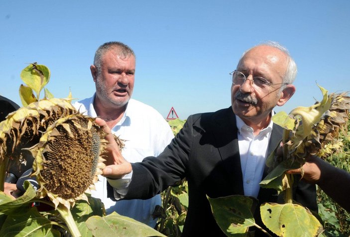 Kemal Kılıçdaroğlu: Ayçiçeği taban fiyatı ton başına 16 bin lira olmalı