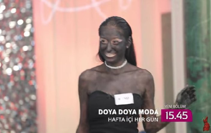 Doya Doya Moda 17. Bölüm Fragmanı: Yarışmacı kendini siyaha boyadı