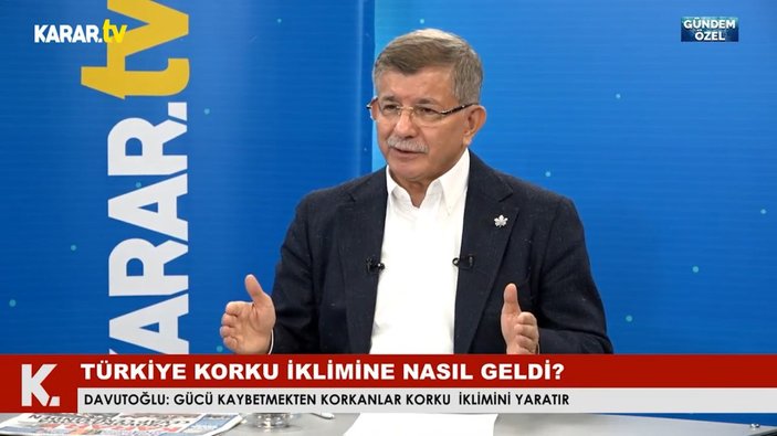 Ahmet Davutoğlu, AK Parti kongresindeki veda konuşmasına değindi