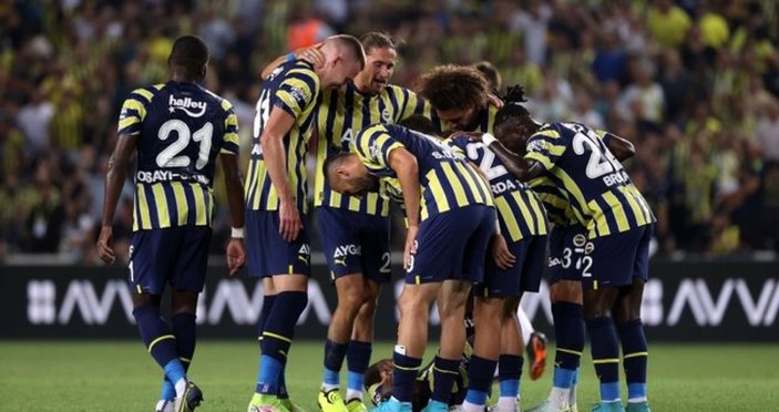 Fenerbahçe'nin Slovacko maçı 11'i belli oldu