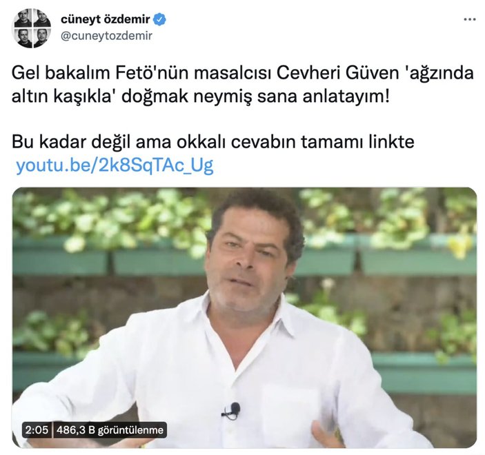 Gazeteci Cüneyt Özdemir, FETÖ'cülerin hedefi oldu