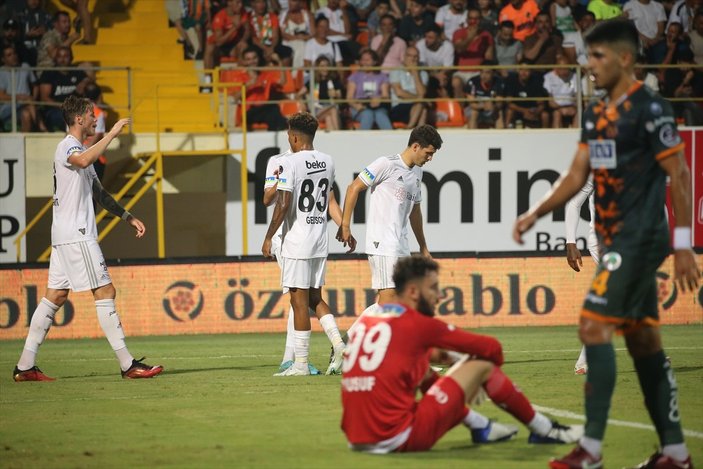 Beşiktaş, Alanyaspor ile berabere kaldı