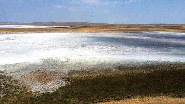 Konya'da göller kurudu