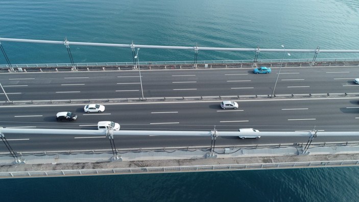 FSM Köprüsü'nde Edirne istikameti trafiğe açıldı