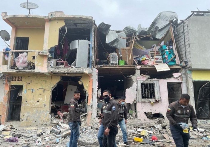 Ekvador'da patlama meydana geldi: 5 ölü, 16 yaralı