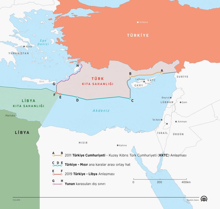 Libya: Türkiye ile deniz anlaşması, geniş alan kazandırdı
