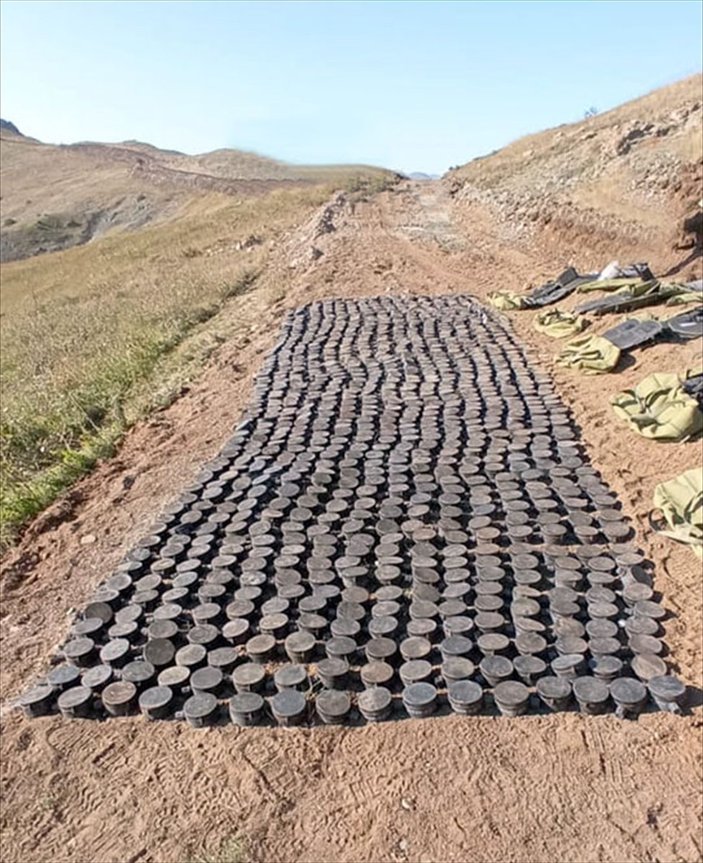 Azerbaycan: Ermeni güçlerce döşenen mayın tarlası bulundu