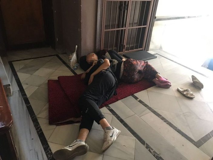 İstanbul'da sevgili çift, mahallelinin kabusu oldu