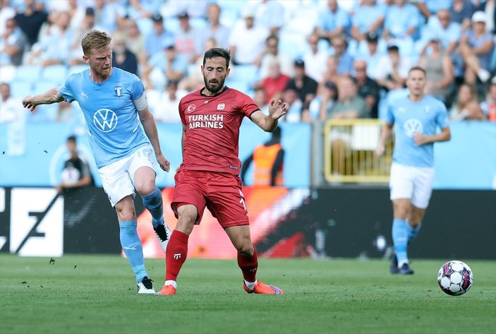 Sivasspor,  Malmö'ye deplasmanda 3-1 mağlup oldu