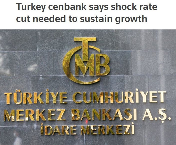 Merkez Bankası'nın faiz kararı dünya basınında