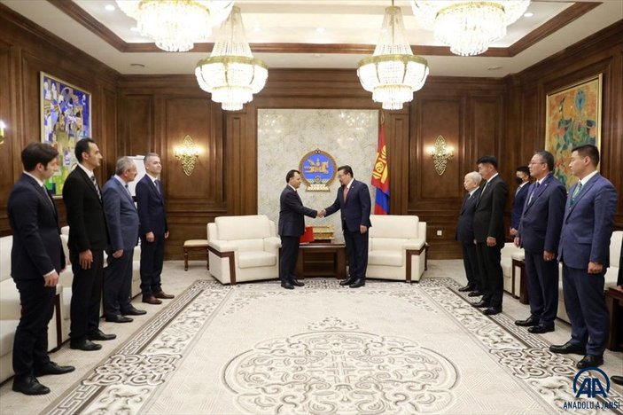 Anayasa Mahkemesi Başkanı'na Moğolistan'da devlet nişanı verildi