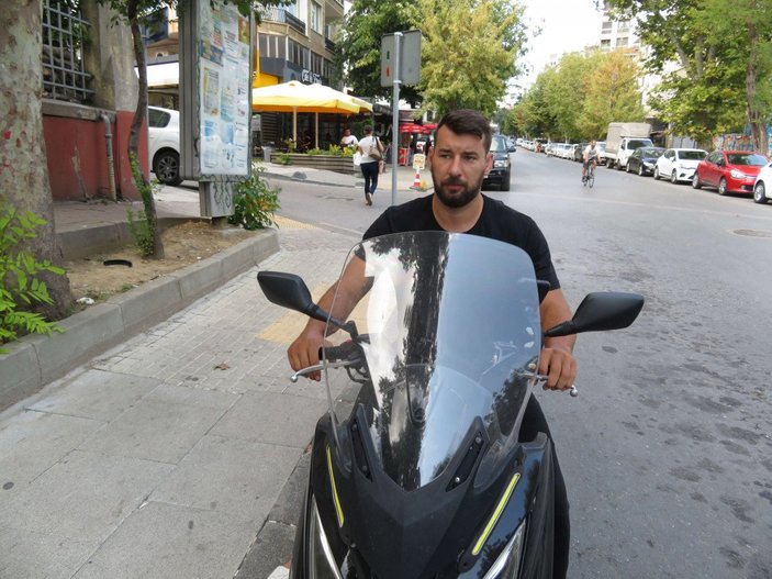 Kadıköy’de 3 şahsa Mike Tyson yumruğu atan moto kurye o anları anlattı