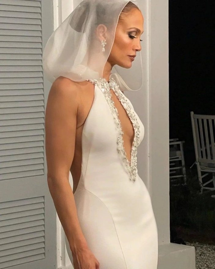 Jennifer Lopez ve Ben Affleck'in düğününden kareler