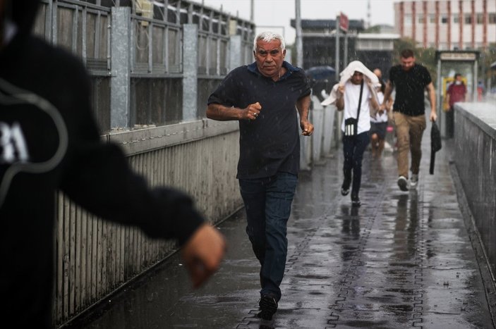 Ekrem İmamoğlu, İstanbul’da etkili olan yağışla ilgili konuştu