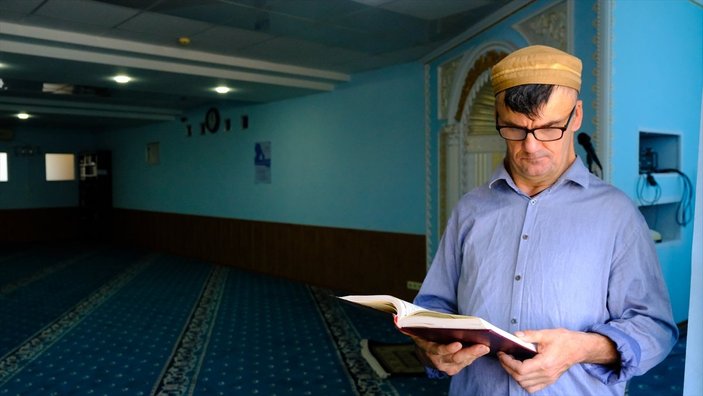Ukrayna'da camiye sığınan Voronko Urko, Müslüman oldu