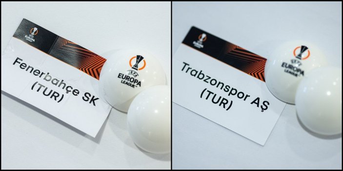 Avrupa Ligi'nde Fenerbahçe ve Trabzonspor'un rakipleri