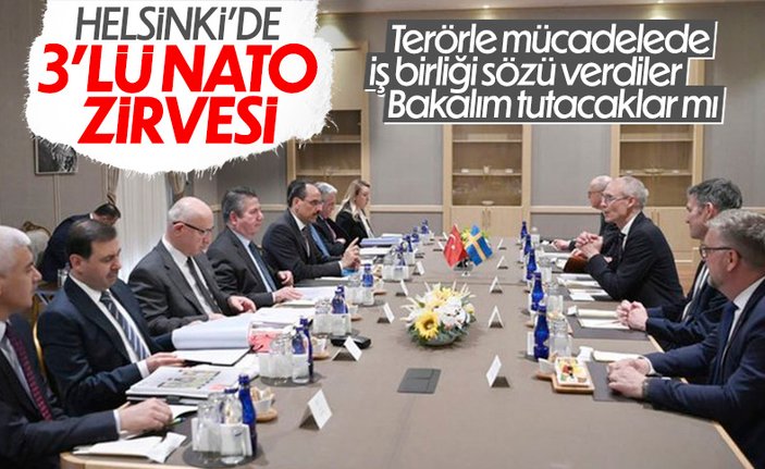 Türkiye, İsveç ve Finlandiya heyetleri arasında ilk toplantı yapıldı